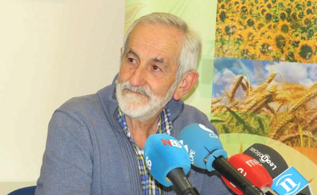 Matías Llorente, durante la rueda de prensa. 