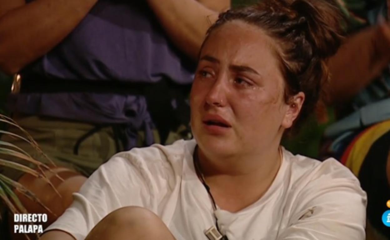 Rocío, en un momento del concurso.