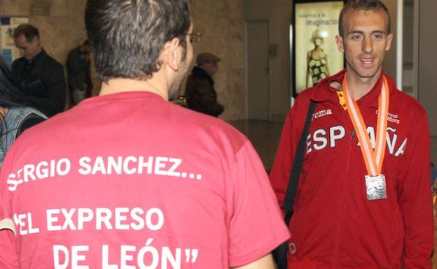 Sergio Sánchez, a su llegada a España.