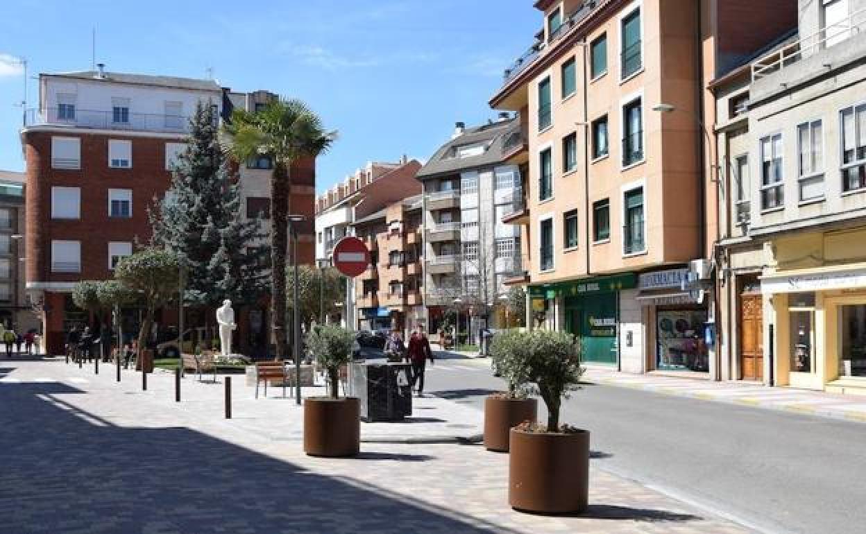 Centro de La Bañeza.