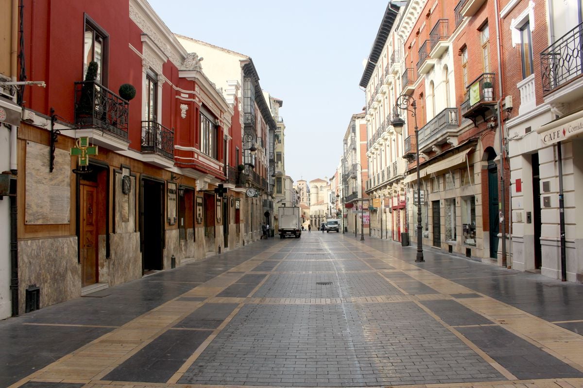 Fotos: Quinto día de aislamiento en la capital leonesa