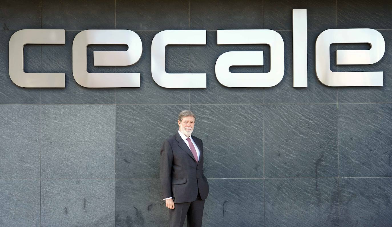 Santiago Apararicio, presidente de Cecale.