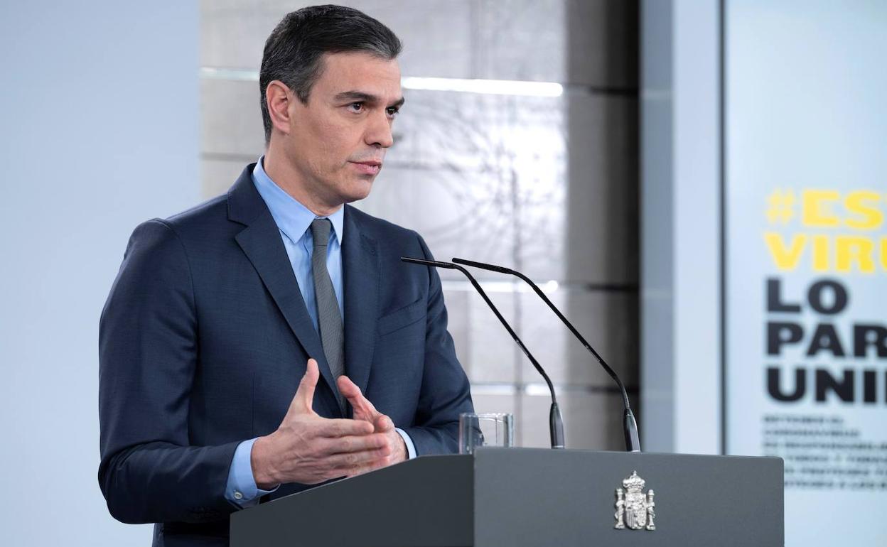 El presidente del Gobierno, Pedro Sánchez.