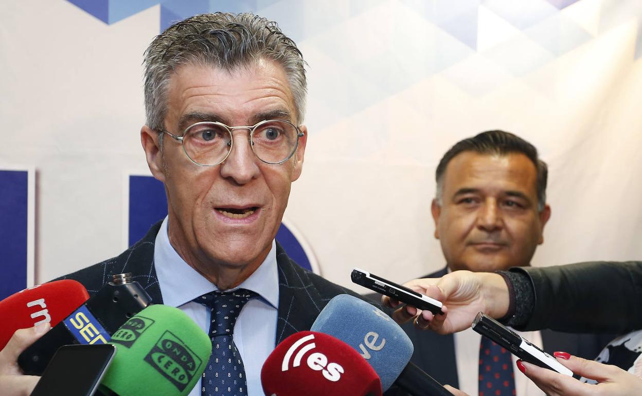 El presidente de la Fele, Javier Cepedano.