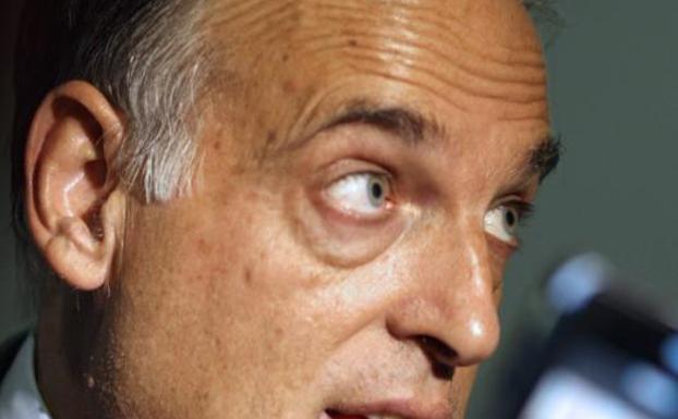 Javier Tebas, presidente de LaLiga. 