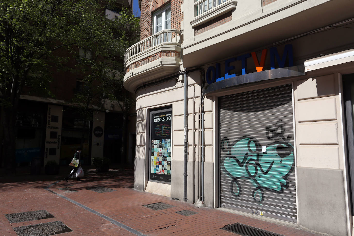 Fotos: Cierre de librerías durante la cuarentena por el Covid-19