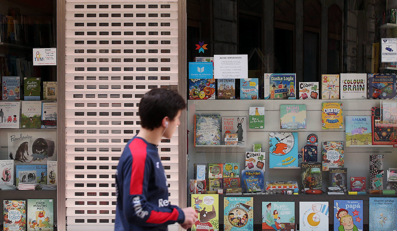 Fotos: Cierre de librerías durante la cuarentena por el Covid-19