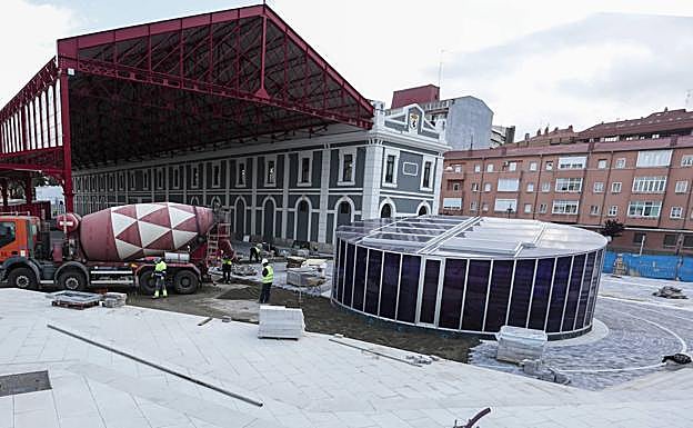 Obras de integración del ferrocarril.