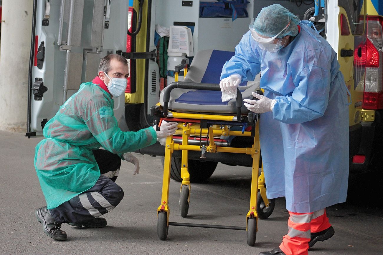 Estado de alarma por el coronavirus en León y Ponferrada. El día a día bajo la cámara de los fotógrafos Peio García y César Sánchez. 