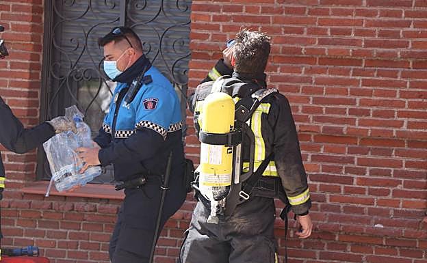 Galería. Imágenes del lugar del incendio.