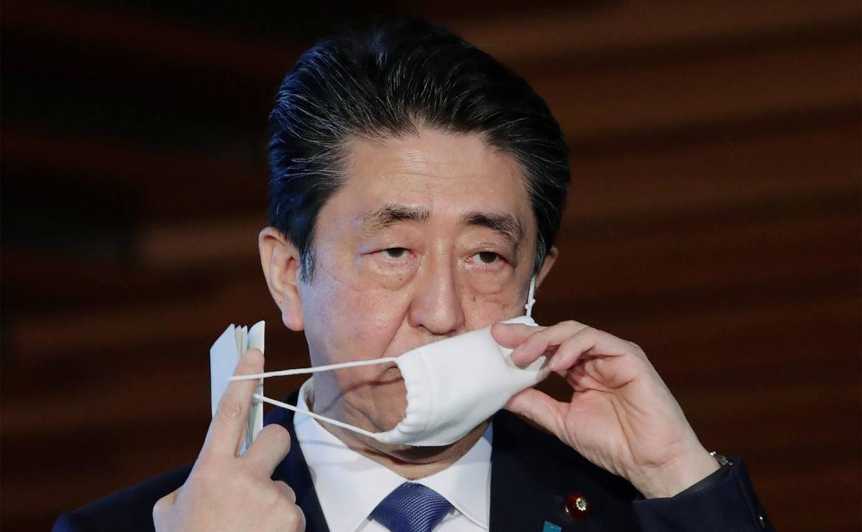 El primer ministro de Japon, Shinzo Abe. 