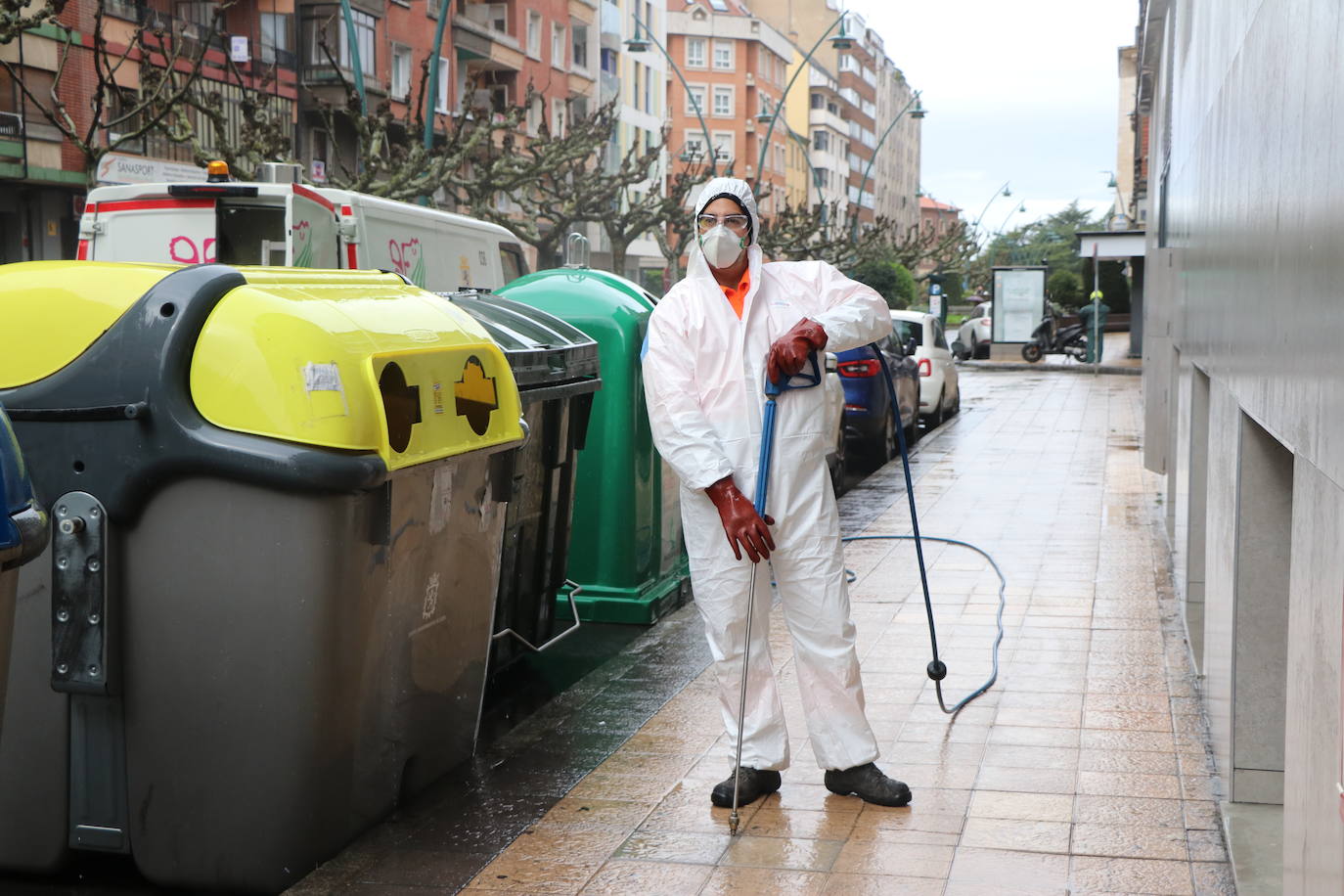 Fotos: #Héroesdehoy | Servicio Limpieza Ayuntamiento de León