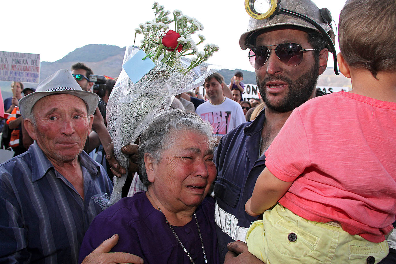 Fotos: Protagonistas de varios encierros mineros de la provincia de León recuerdan su experiencia durante el confinamiento por el Covid-19