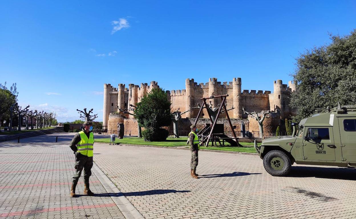 El Ejército de Tierra se despliega por el sur de la provincia en su labor contra el coronavirus