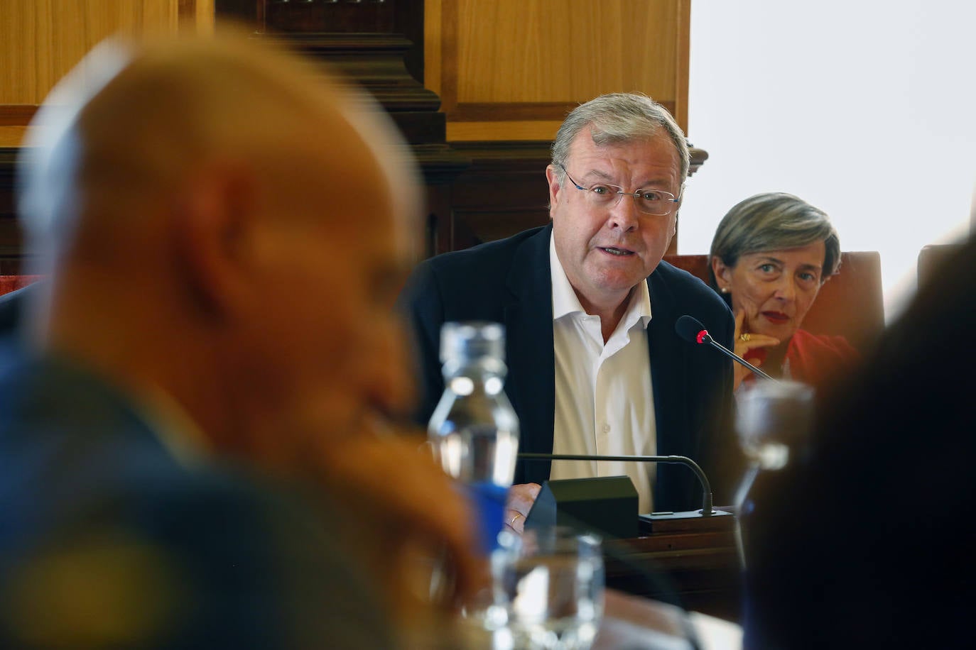 El portavoz popular en el Ayuntamiento de León, Antonio Silván.