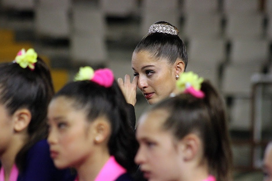 Homenaje a Carolina Rodríguez en el Palacio de los Deportes de León.