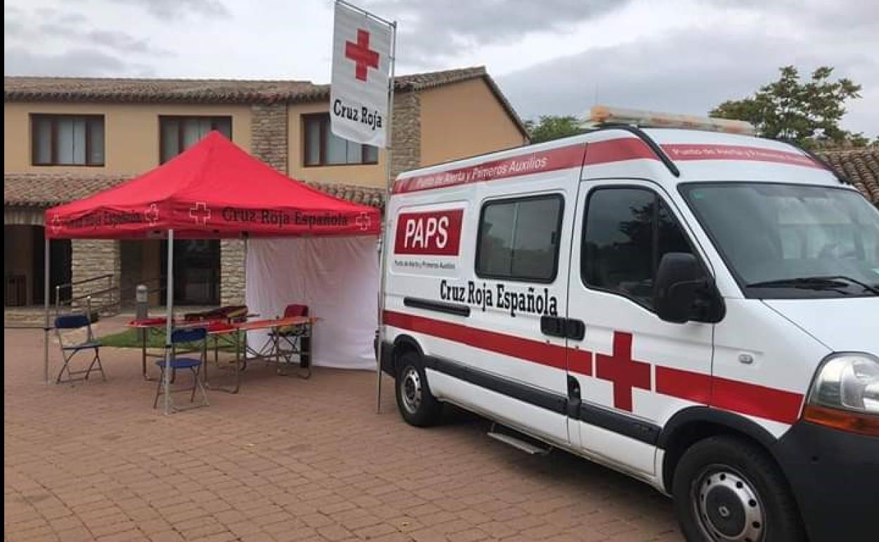 La Diputación financia la transformación de una ambulancia en Primeros Auxilios de Cruz Roja