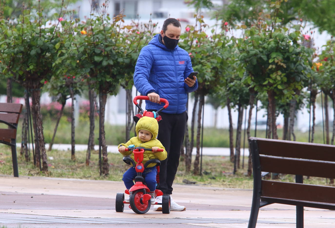 Fotos: Los niños salen a la calle en Ponferrada