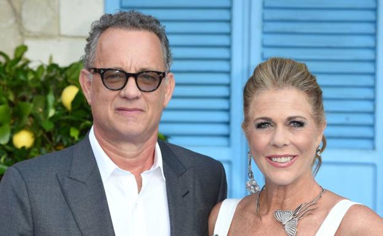 Tom Hanks y su mujer Rita Wilson, en una imagen de archivo. 