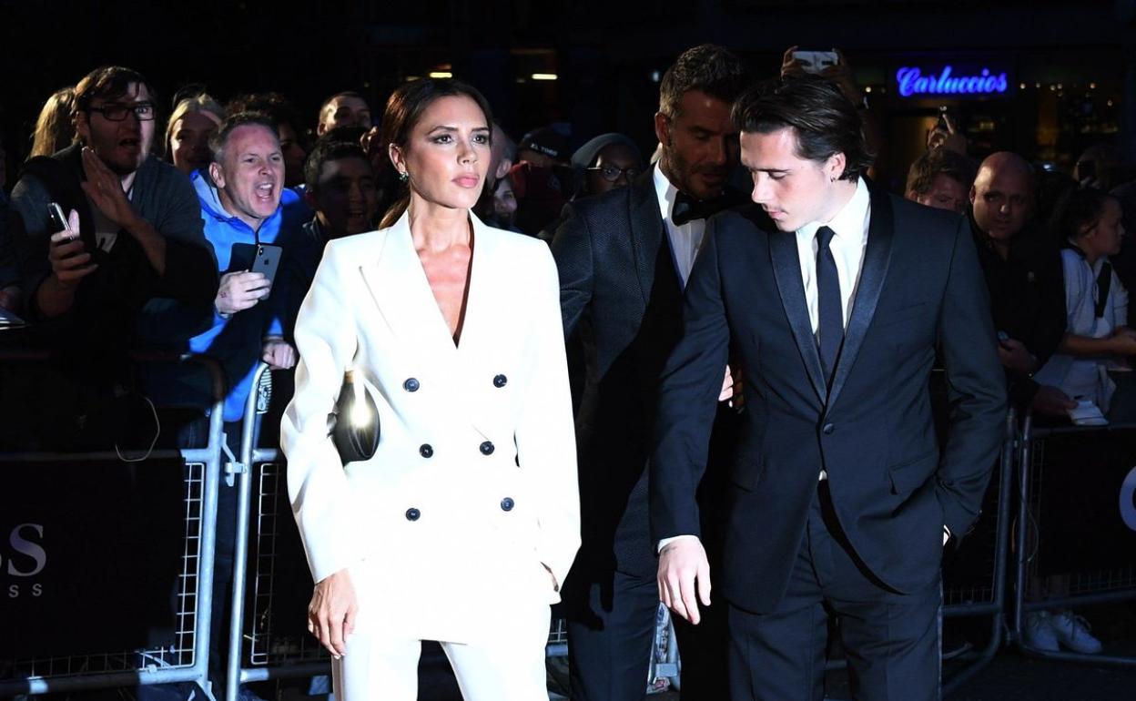 Victoria Beckham a su llegada a los premios GQ Men of the Year 2019.