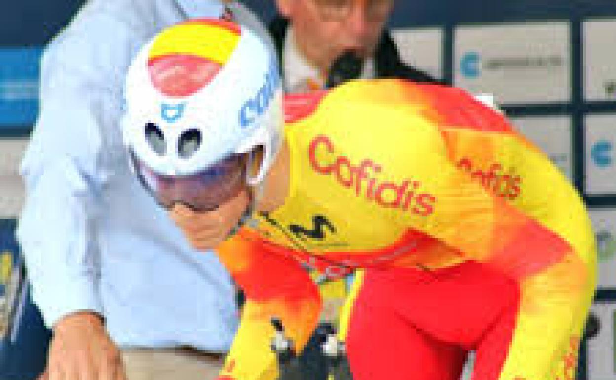 Juan Ayuso, promesa del ciclismo español. 