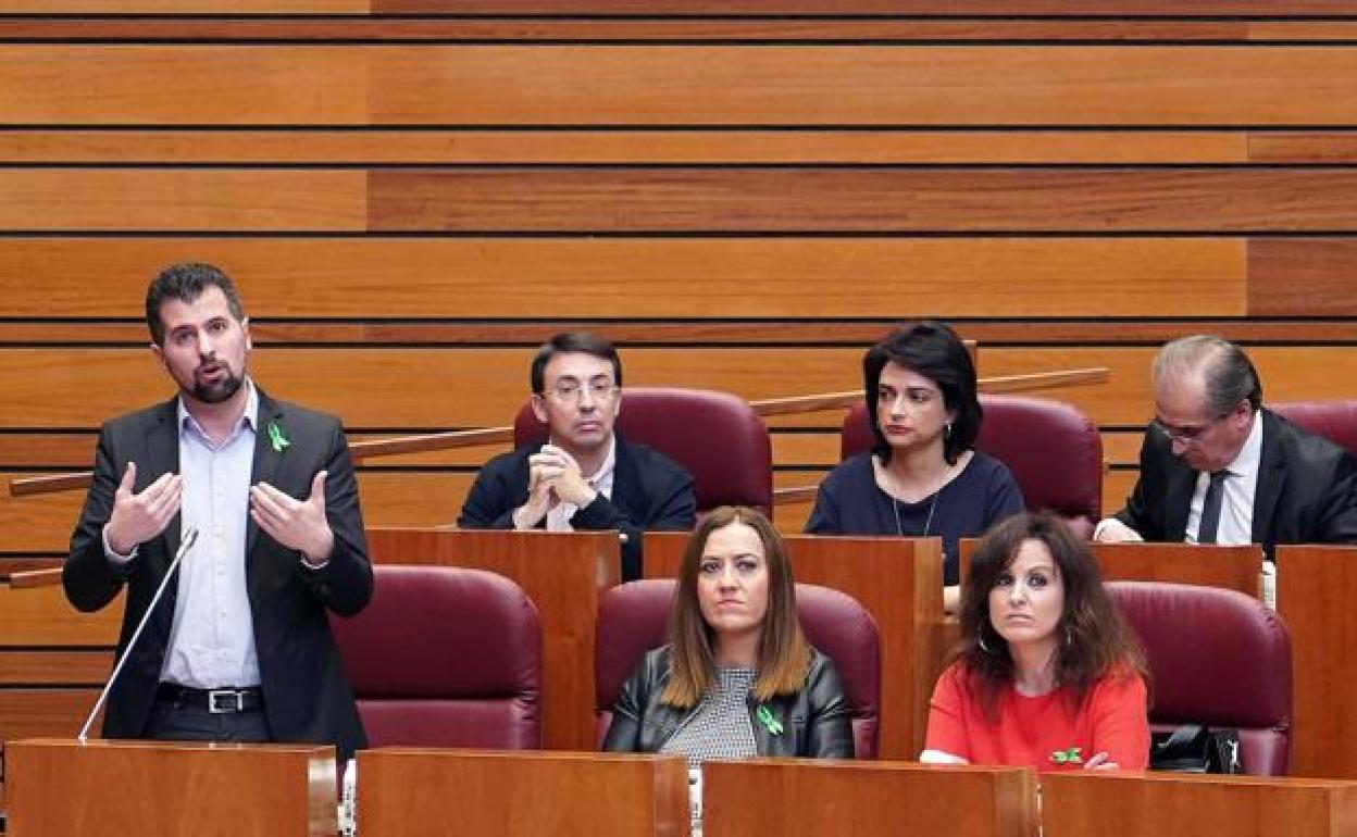 Bancada del PSOE en las Cortes