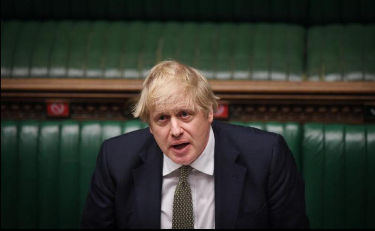 El primer ministro británico, Boris Johnson.