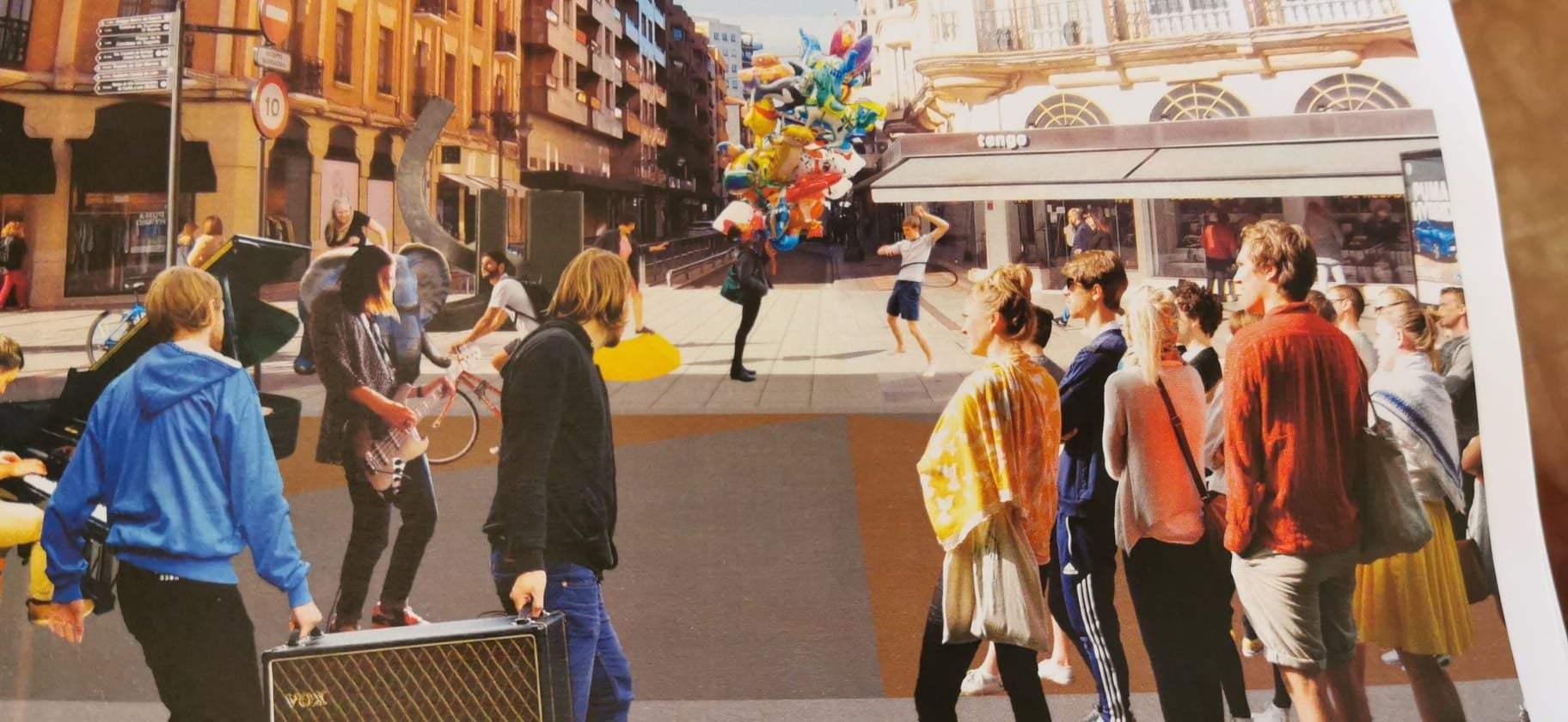 Diez anuncia un Ordoño II de vanguardia, volcado en la actividad económica y con un coste de 480.000 euros | El alcade de León remarca la necesidad de la actuación por el bien de la ciudad y recuerda que tras el coronavirus la lucha por atraer turismo será encarnizada | La peatonalización alcanza Ordoño II y Alcázar de Toledo pero se extiende a Guzmán y Santo Domingo y podría alcanzar a los barrios.