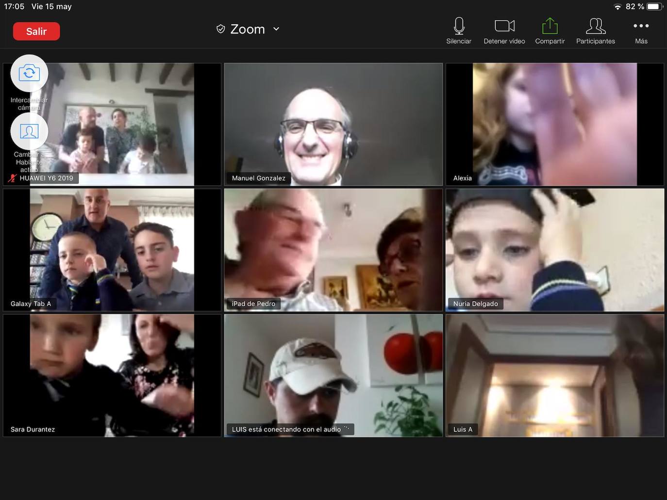 Los alumnos de Infantil del Colegio Peñacorada disfrutaron de la celebración de su salto a Primaria en una ceremonia única gracias a los medios telemáticos. 