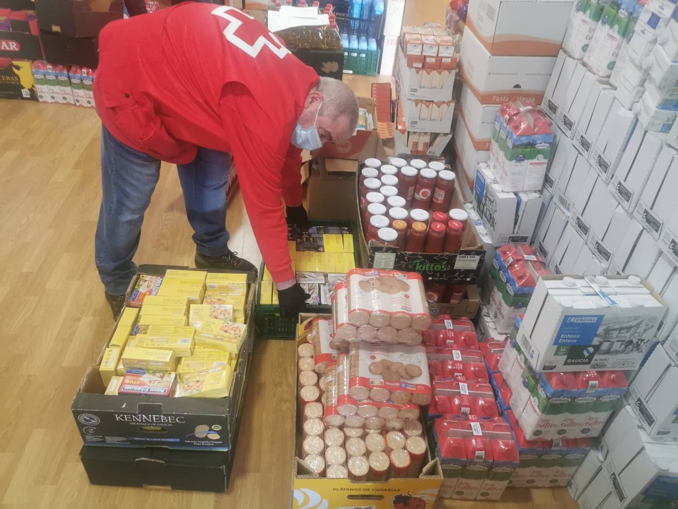 Fotos: Trabajos de Cruz Roja