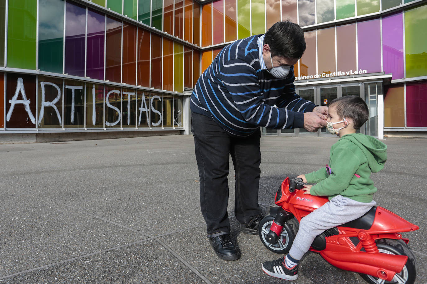 Fotos: El Musac, durante la cuarentena
