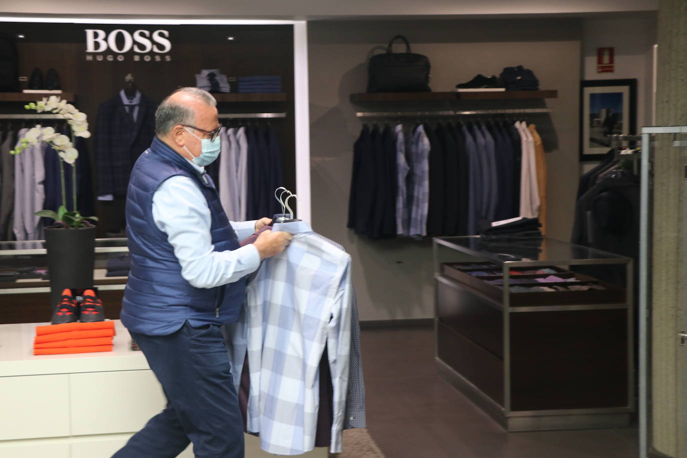 Fotos: Compras seguras en el comercio leonés