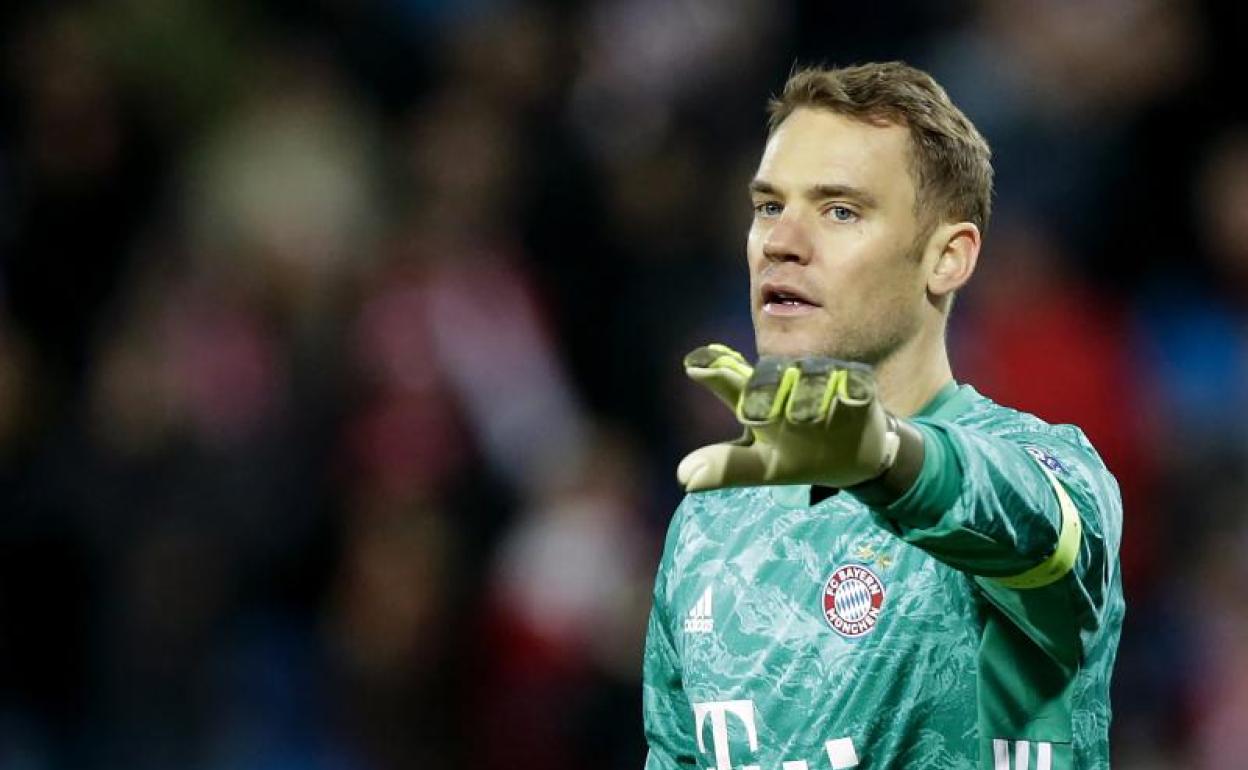 Manuel Neuer, durante un partido. 