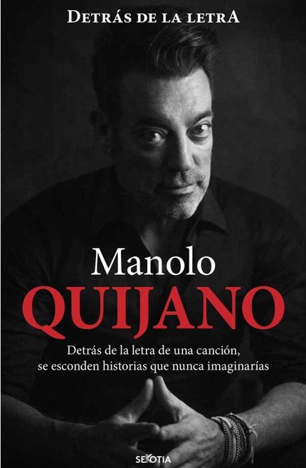 Portada del nuevo libro de Manolo Quijano. 