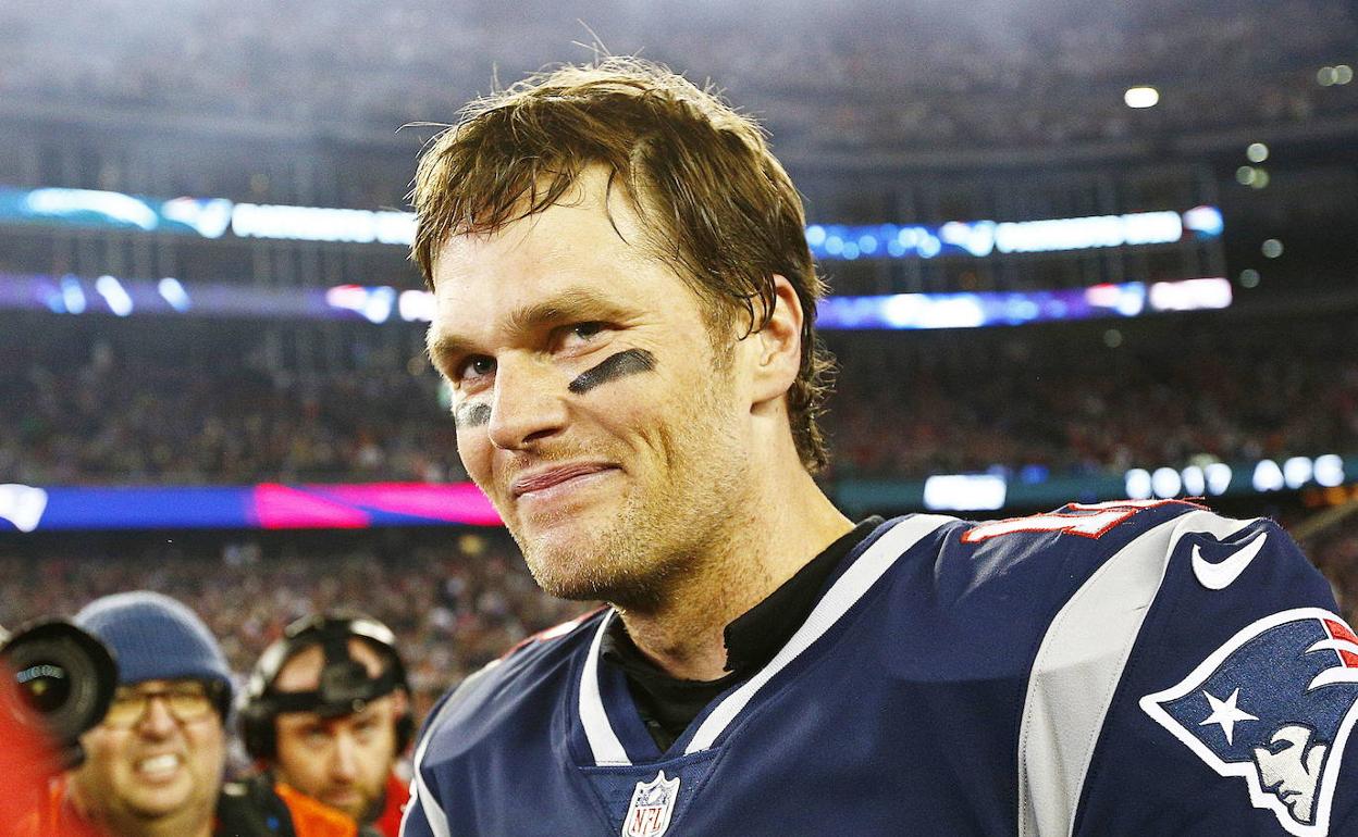 Tom Brady, la gran leyenda de los Patriots y de la NFL. 