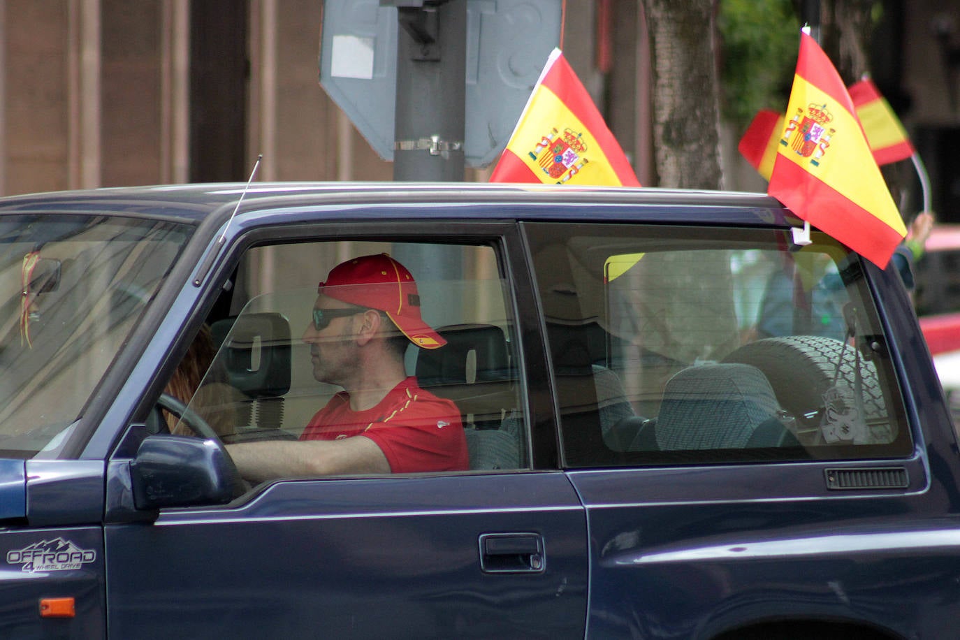 El fotoperiodista Peio García ofrece su visión de la marcha que ha recorrido León.