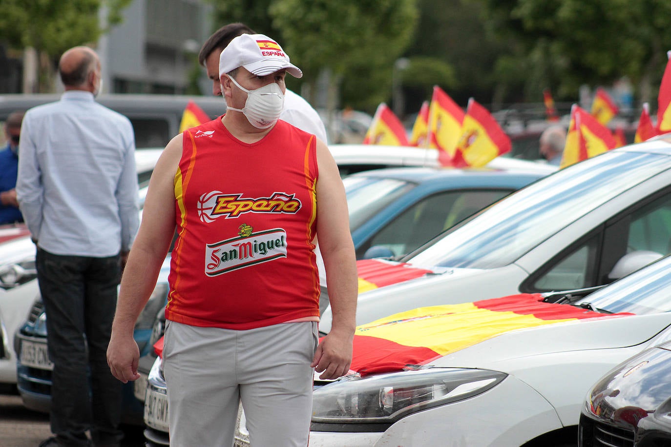 El fotoperiodista Peio García ofrece su visión de la marcha que ha recorrido León.