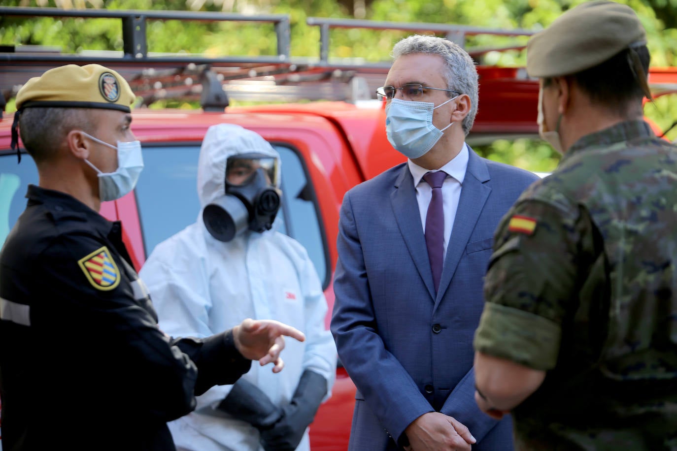 La UME y el Ejército de Tierra hacen balance de su trabajo durante el estado de alarma