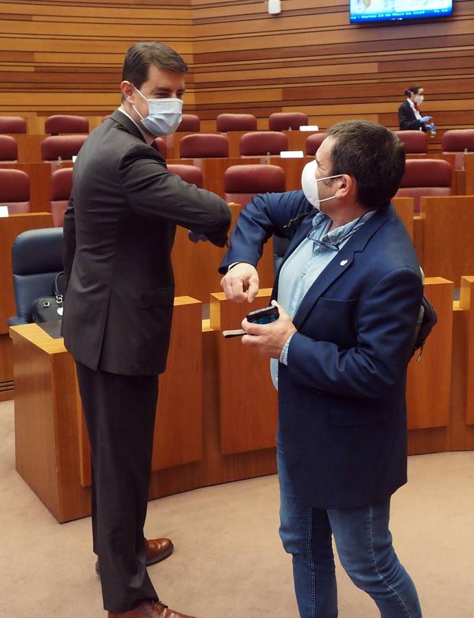 Pleno de las Cortes para la presentación del Informe Anual del Procurador del Común de Castilla y León correspondiente al año 2019.