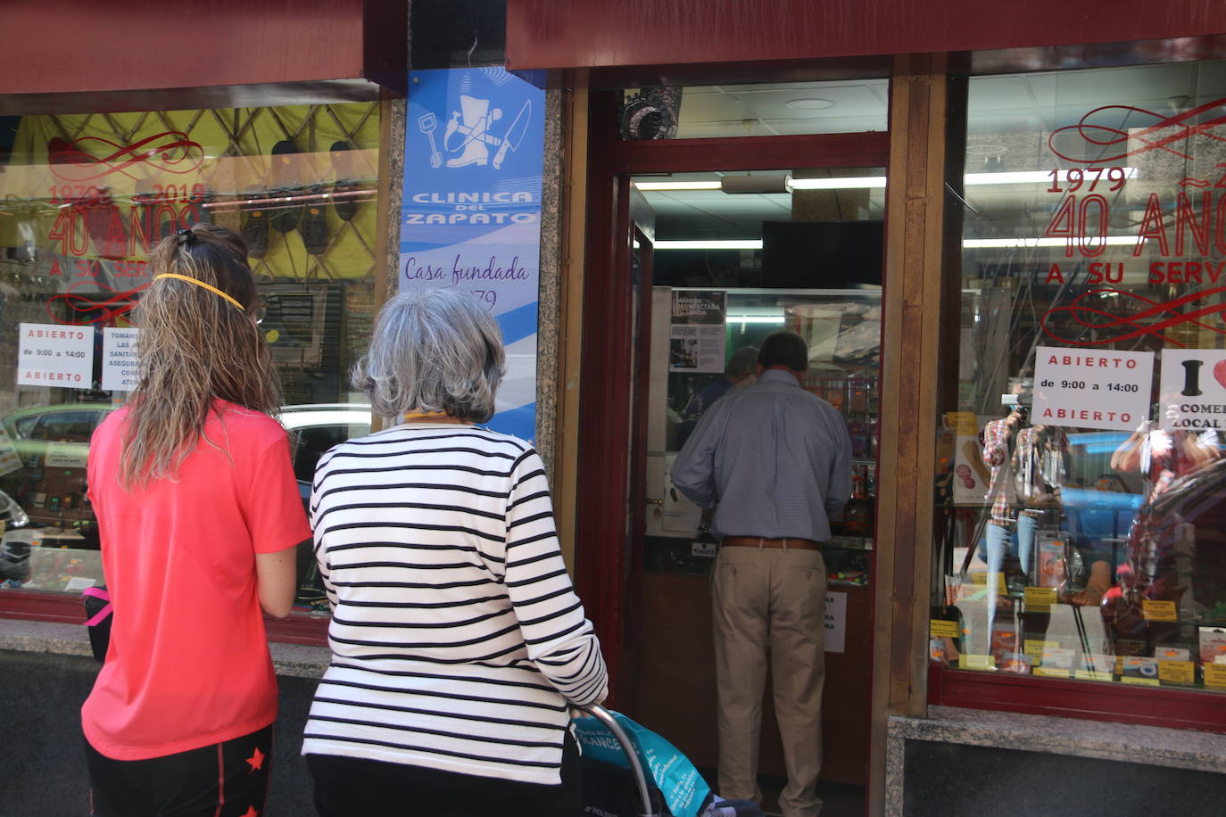 El goteo de clientes ha aumentado en esta semana con respecto a los días anteriores.