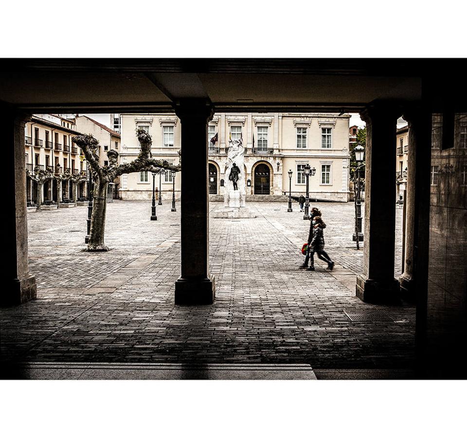 Una de las fotografías tomadas por el fotógrafo leonés