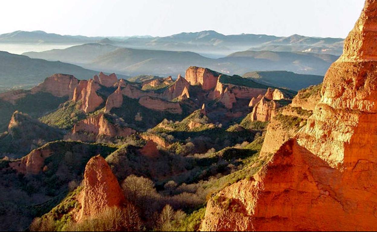 Imagen de Las Médulas, en el Bierzo.