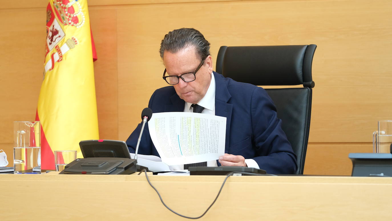 Pleno del Consejo de Cuentas de Castilla y León.