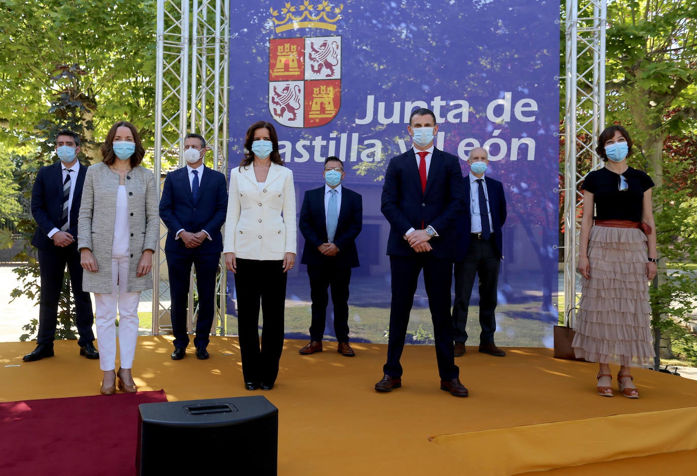 Toma de posesión de Ana Carlota Amigo como consejera de Empleo e Industria.