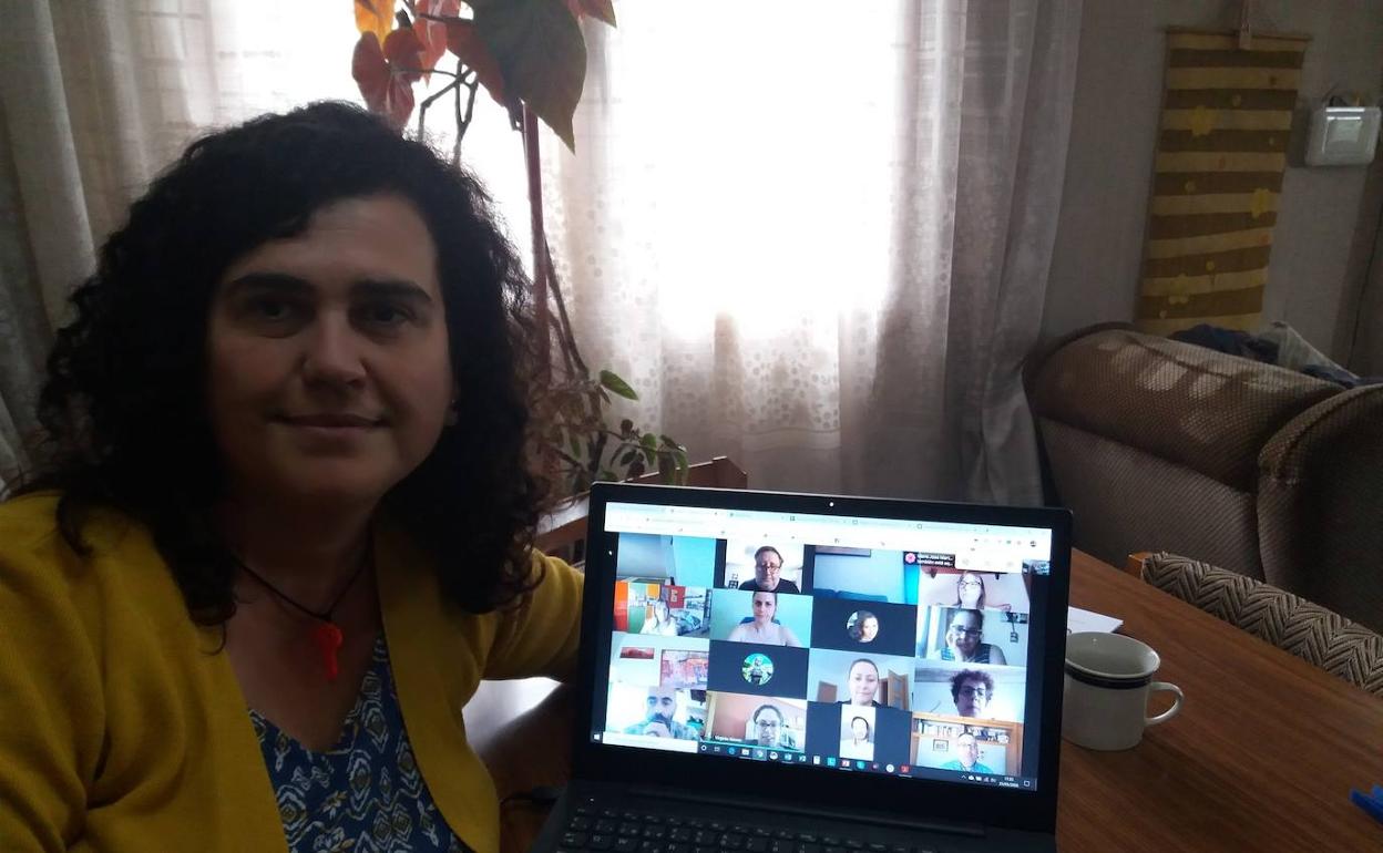 Reunión telemática de la Lanzadera. 