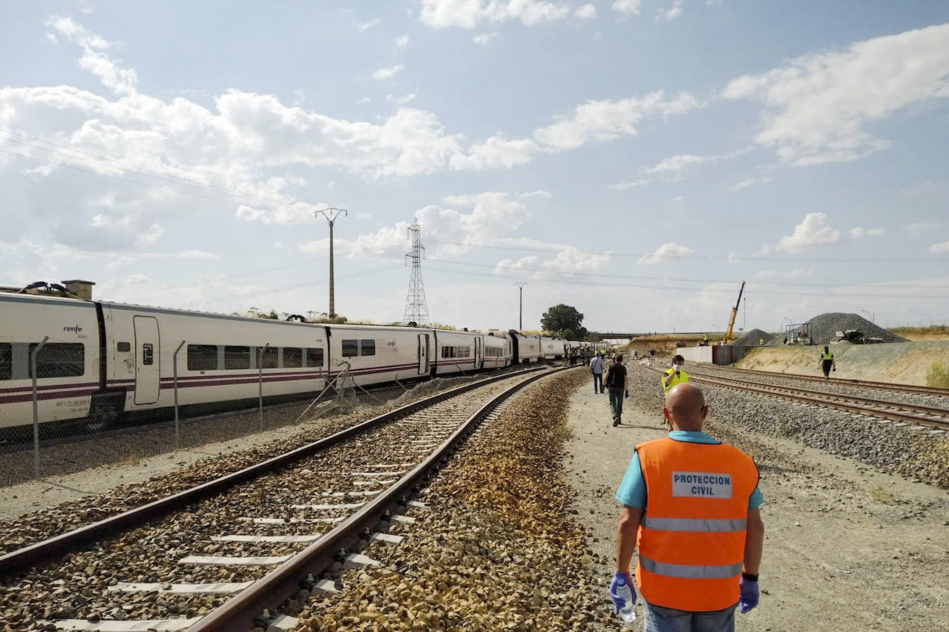 Fotos: Accidente de tren en Zamora