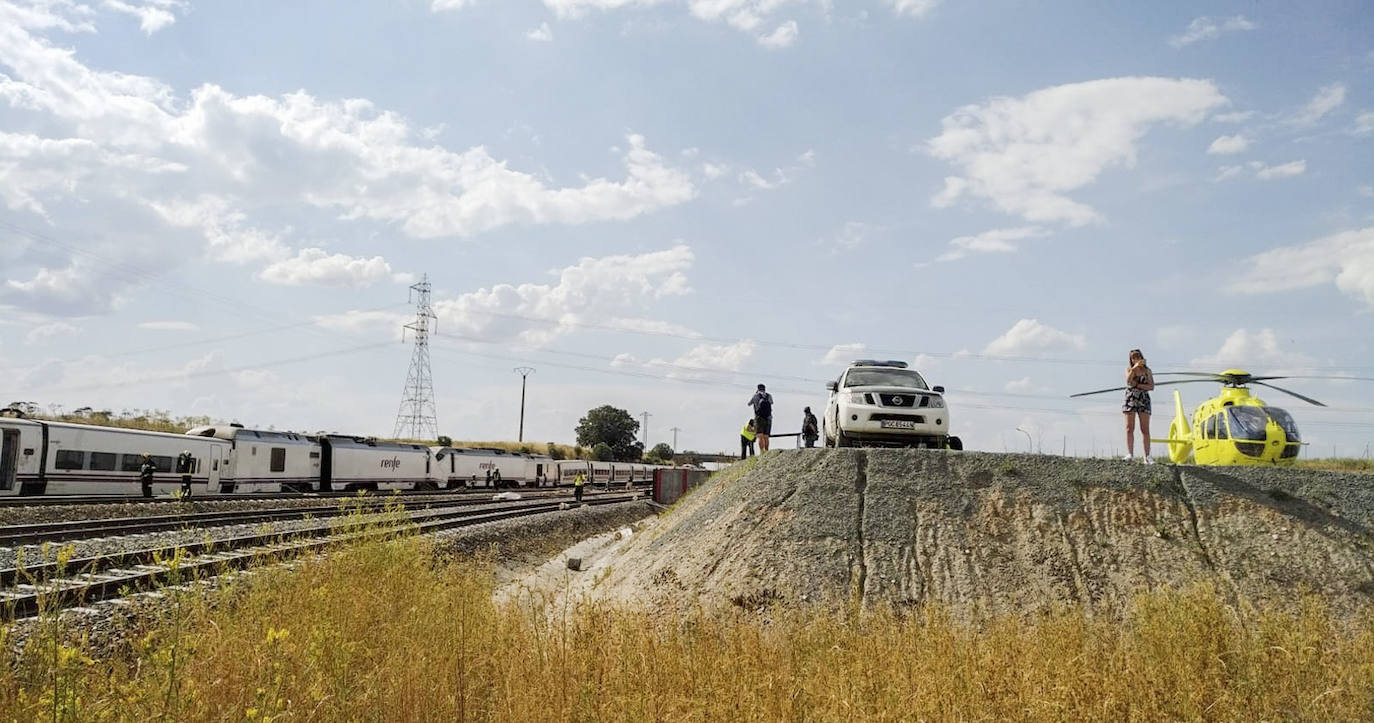 Fotos: Accidente de tren en Zamora