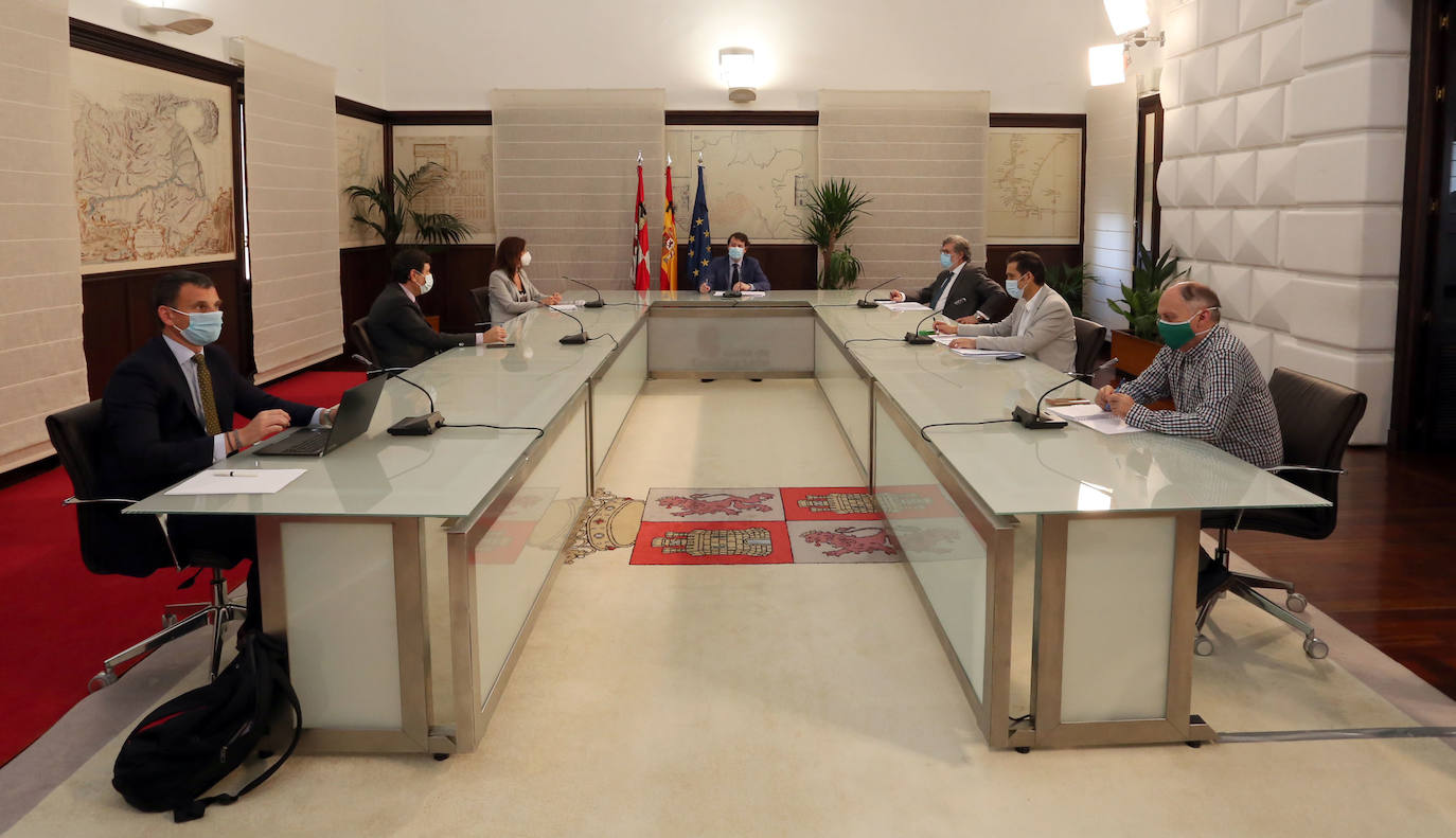 Reunión del Consejo del Diálogo Social de la Junta de Castilla y León