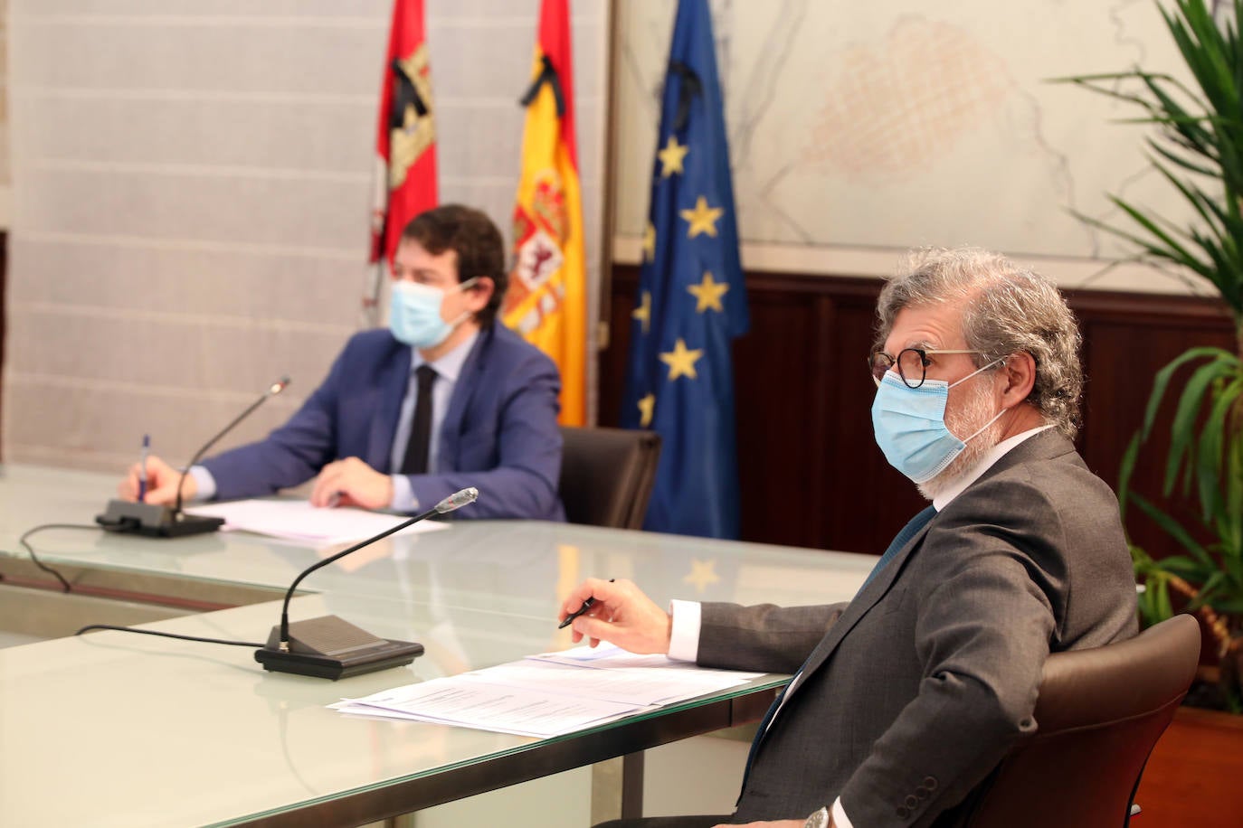 Reunión del Consejo del Diálogo Social de la Junta de Castilla y León