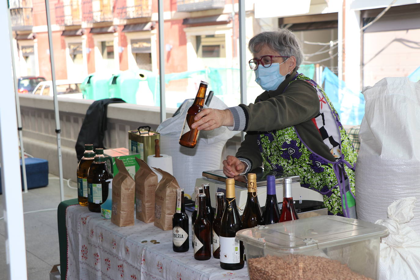 Fotos: Sábado de mercado en León